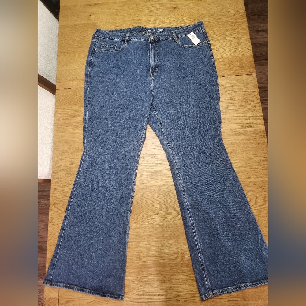 High Rise Flare Denim